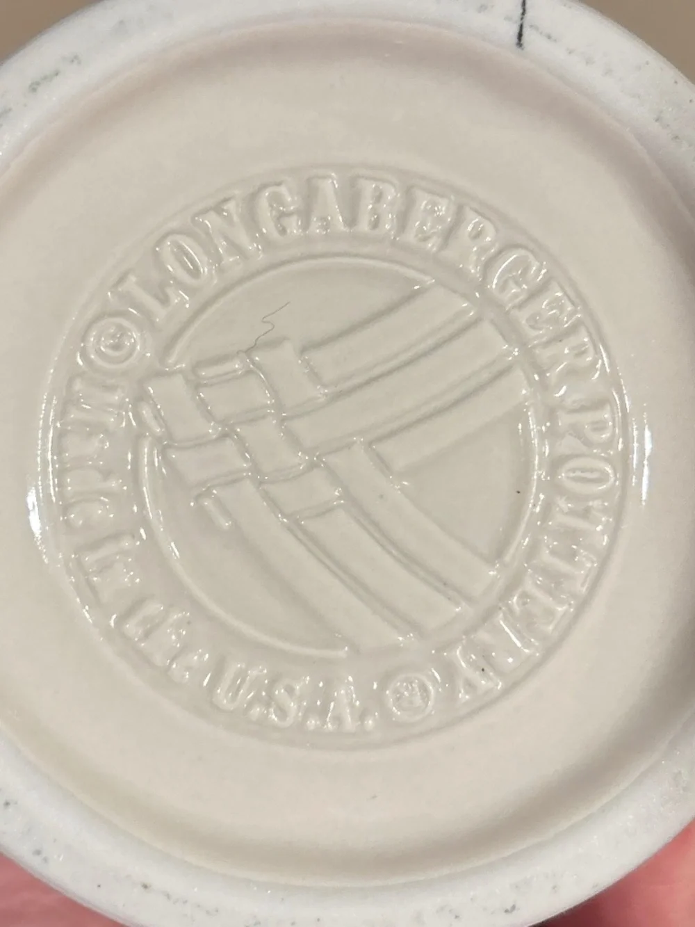 Longaberger hand soap dispenser